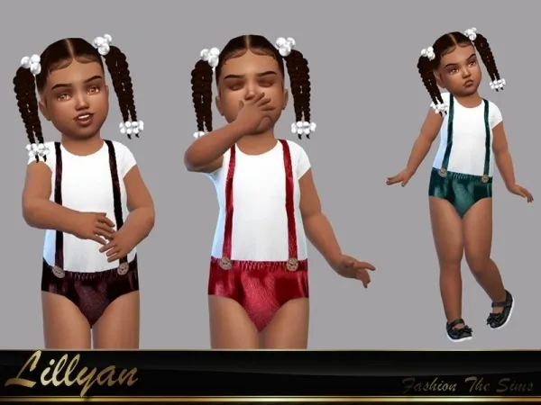 Alpha LYLLYAN's Baby Sandy Style - The Sims 4 Custom Content