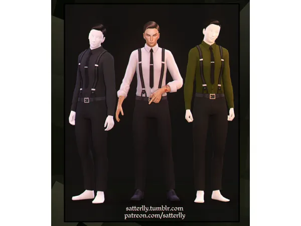 Maxis Match Set Garret by satterlly - The Sims 4 Custom Content