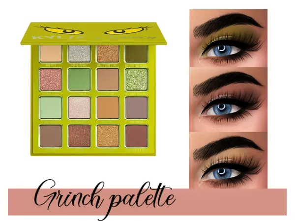 Maxis Match Grinch palette by frostsims - The Sims 4 Custom Content