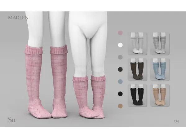 Maxis Match Madlen Su Socks (toddler child) by Madlen - The Sims 4 Custom Content