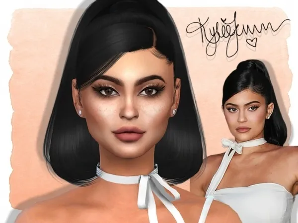 Alpha Jolea's Kylie Jenner - The Sims 4 Custom Content