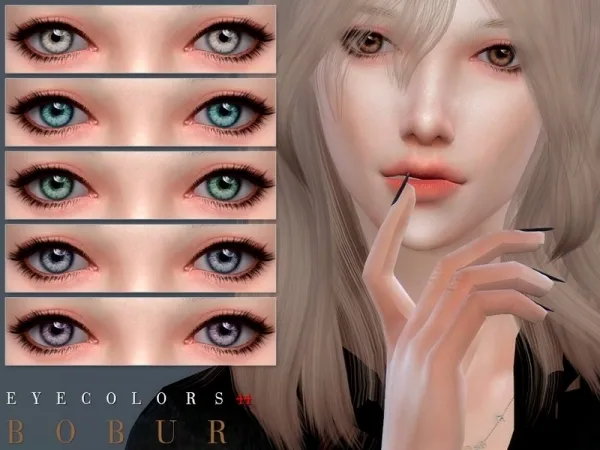 Alpha Bobur3's Bobur Eyecolors 44 - The Sims 4 Custom Content
