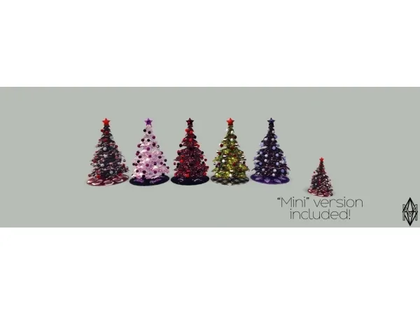 ChristmasTreeSet - The Sims 3 Custom Content