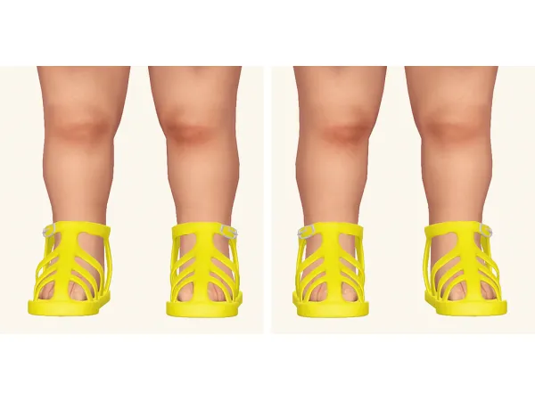 JELLY SANDALS - The Sims 3 Custom Content