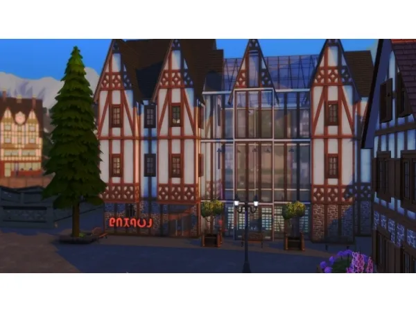 Maxis Match The reMix nightclub - The Sims 4 Custom Content