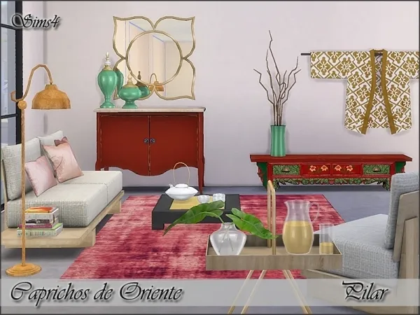 Alpha Pilar's Caprichos de Oriente - The Sims 4 Custom Content