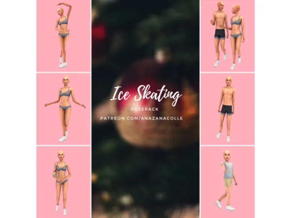 Alpha Ice Skating - The Sims 4 Custom Content