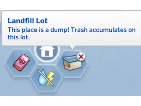 Alpha LANDFILL LOT TRAIT ON ANY LOT by plzsaysike - The Sims 4 Custom Content