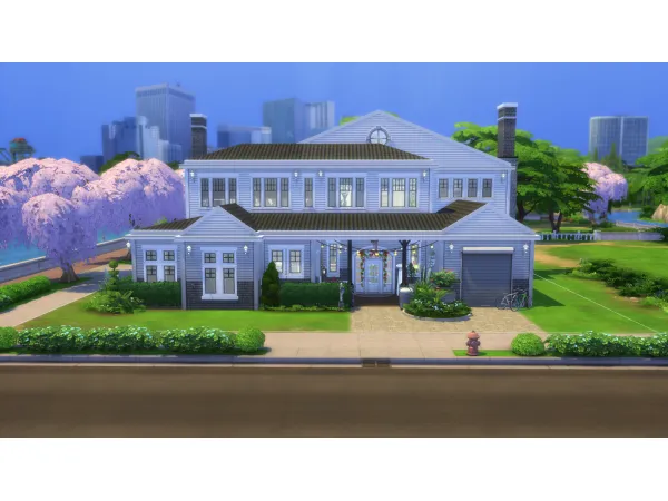 Alpha Luxury Legacy Mansion (NO ) by MarVlachou - The Sims 4 Custom Content