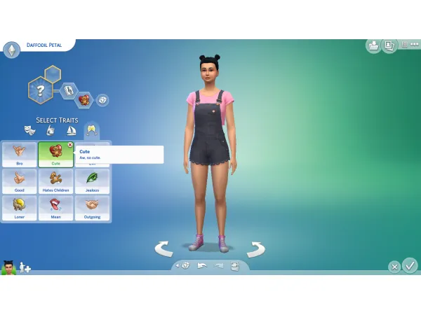 Alpha Cute Trait by Alifya - The Sims 4 Custom Content