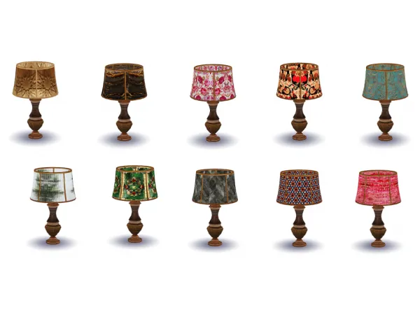 Alpha Dung Mia's Lamp - The Sims 4 Custom Content