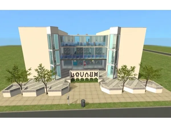 FutureDorm 18rooms noCC by kbmdesigns - The Sims 2 Custom Content