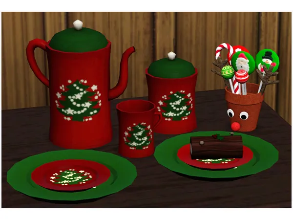 Christmas Buffet - The Sims 3 Custom Content