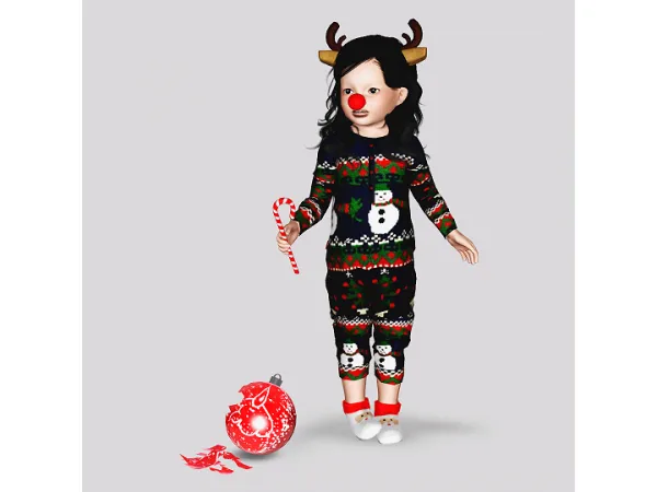 Christmas Accs Socks - The Sims 3 Custom Content