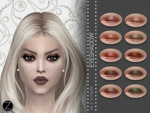 Alpha ZENX's EYESHADOW Z03 - The Sims 4 Custom Content