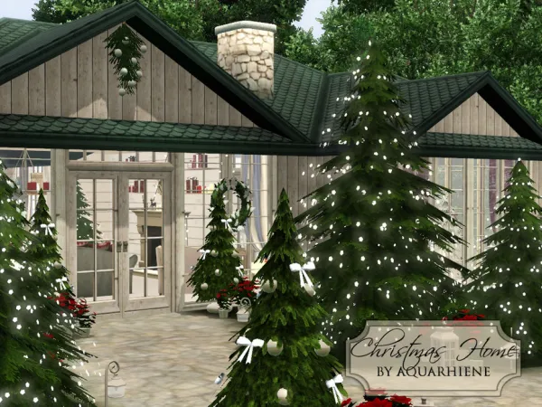 Christmas Home - The Sims 3 Custom Content