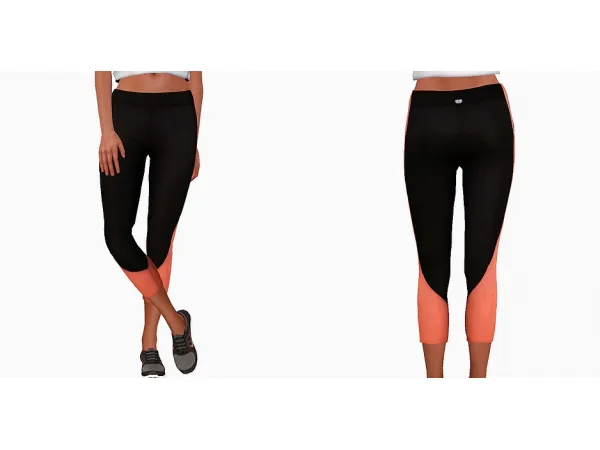 ACTIVE CAPRI LEGGINGS - The Sims 3 Custom Content