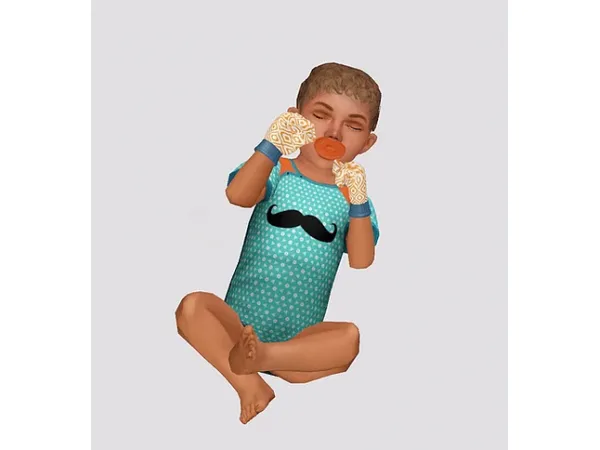 Stay On Infant Mittens - The Sims 3 Custom Content