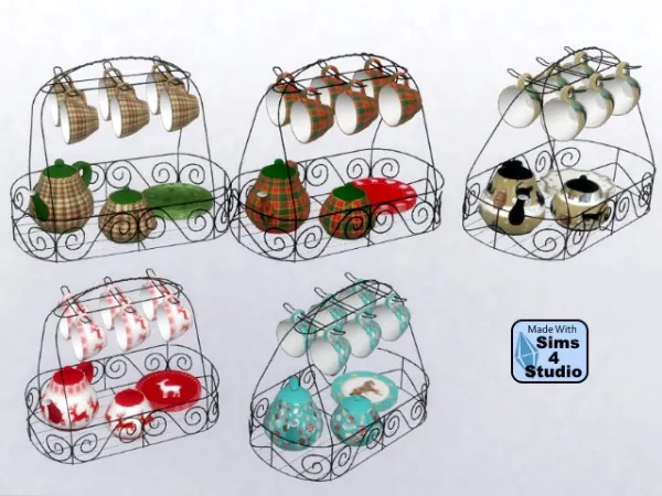 Christmas Dish Rack