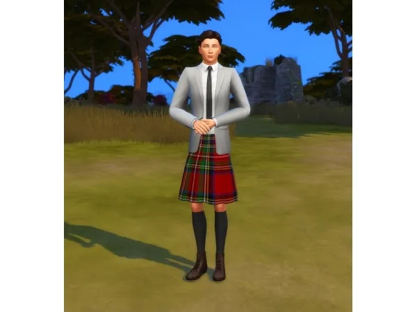 Maxis Match 12 Days of Christmas Day 6 Kilts - The Sims 4 Custom Content