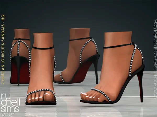 Alpha CHRISTIAN LOUBOUTIN SANDALS - The Sims 4 Custom Content