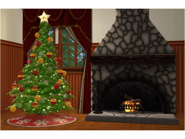Christmas Tree - The Sims 2 Custom Content