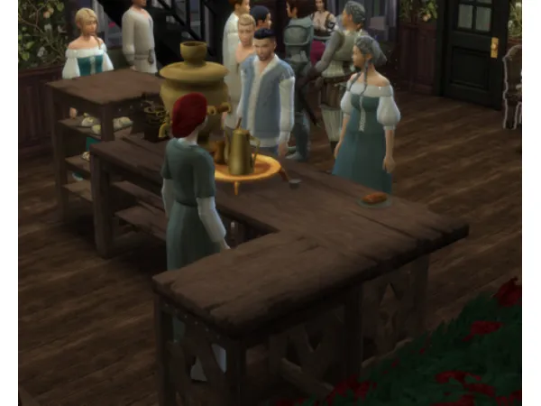 Alpha Hot beverages for the historical sims by Medieval Sim Tailor - The Sims 4 Custom Content