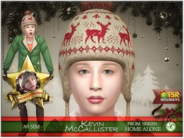 Alpha BAkalia's Holiday Wonderland Kevin Home Alone - The Sims 4 Custom Content