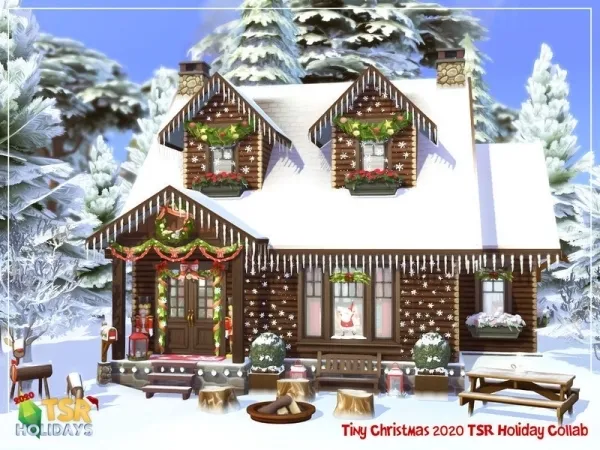 Alpha sharon337's Holiday Wonderland Tiny Christmas - The Sims 4 Custom Content