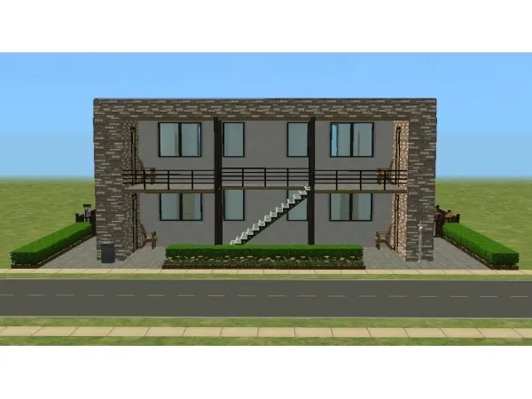Lemanster Dorms by shaggy_lette1185 - The Sims 2 Custom Content