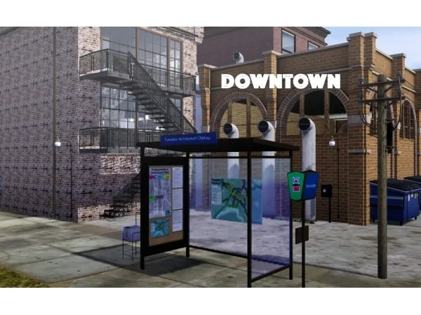 Downtown Part 1 - The Sims 3 Custom Content
