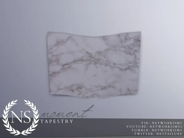 Tapestry Moment Bedroom Networksims - The Sims 4 Custom Content