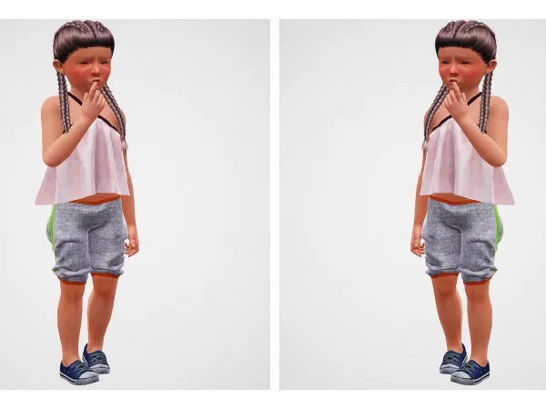 Pants Knee by simplyimaginarypeople - The Sims 3 Custom Content