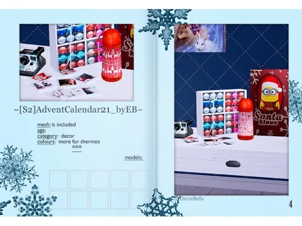 Advent Calendar 921 by EB - The Sims 2 Custom Content