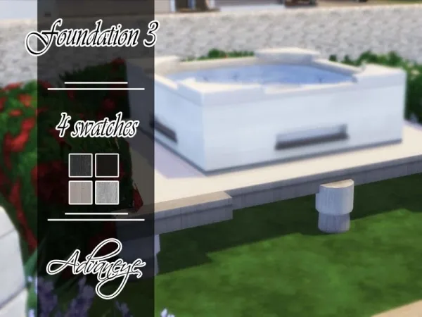 Alpha Advaneye's Foundation 3 - The Sims 4 Custom Content