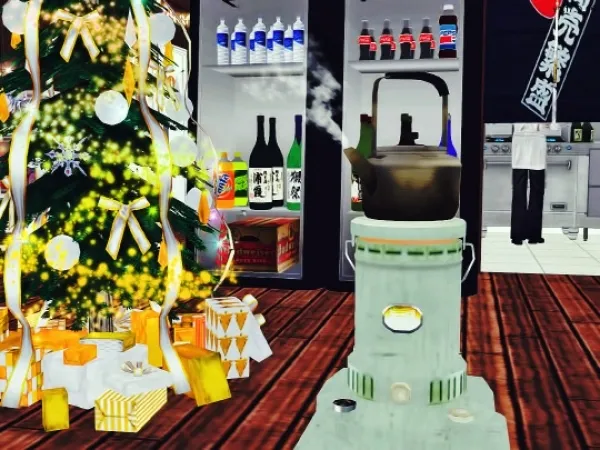 [ahiruchanet] yakiniku set 3t2 - The Sims 2 Custom Content