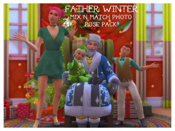 Father Winter Photo Poses