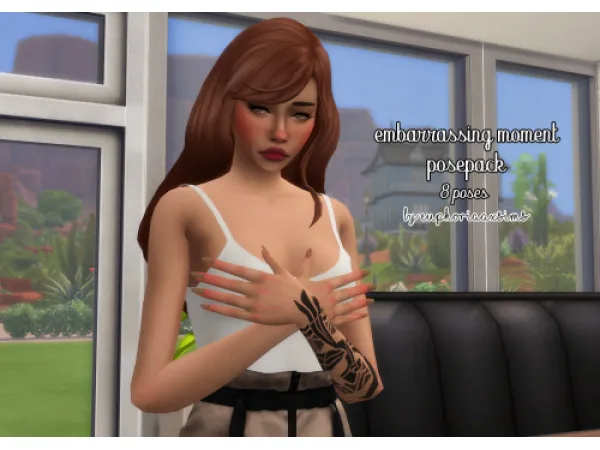 Maxis Match [euphoriaaxsims] embarrassing moment - The Sims 4 Custom Content