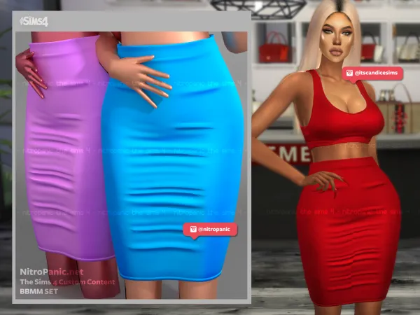 Alpha BBMM Set (BOTTOM) - The Sims 4 Custom Content