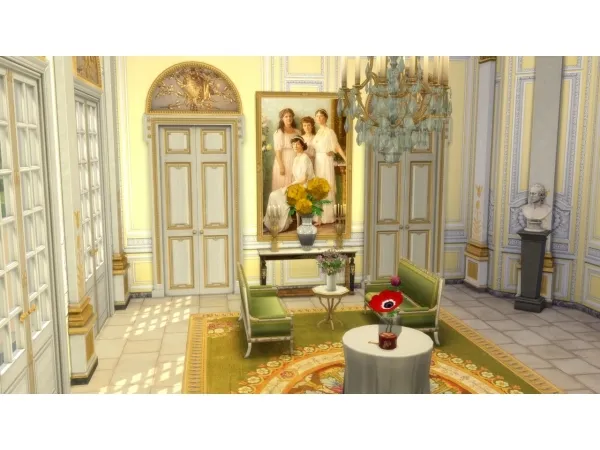 Alpha Petit Trianon Pastels - The Sims 4 Custom Content