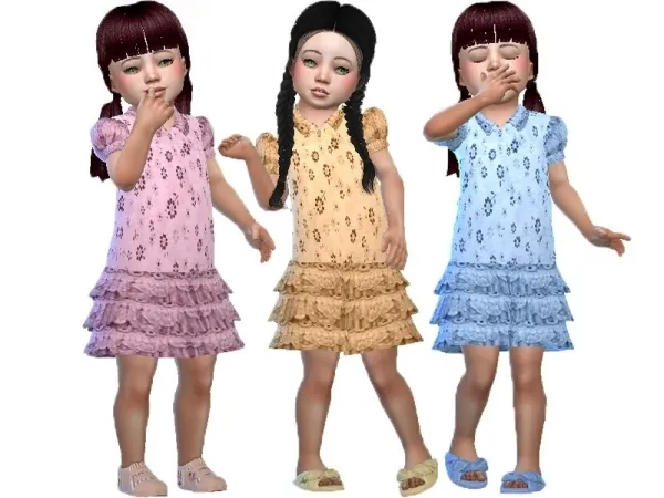 Alpha TrudieOpp's Tina dress 13 (Base game) - The Sims 4 Custom Content