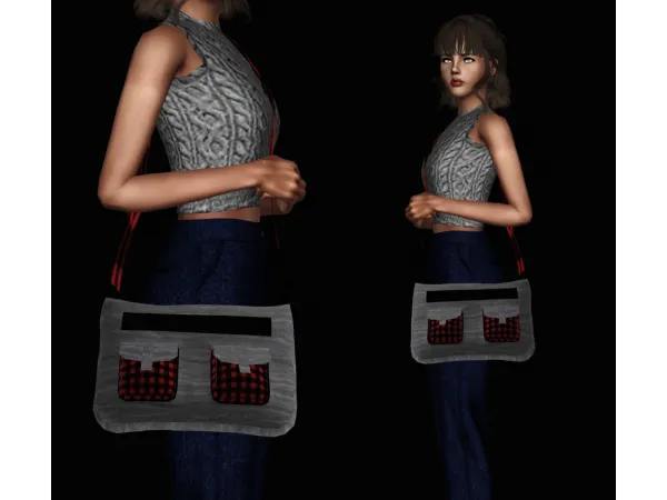 [LaCS] Two Tone Bag - The Sims 3 Custom Content