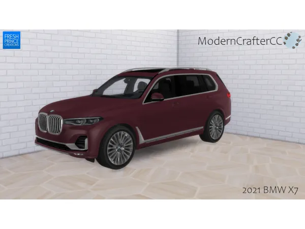 Maxis Match 2021 BMW X7 - The Sims 4 Custom Content