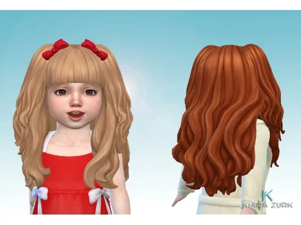Maxis Match Dreamy Hairstyle for Toddlers - The Sims 4 Custom Content