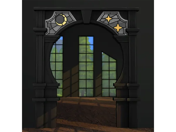 Maxis Match Realm of Magic Archway - The Sims 4 Custom Content