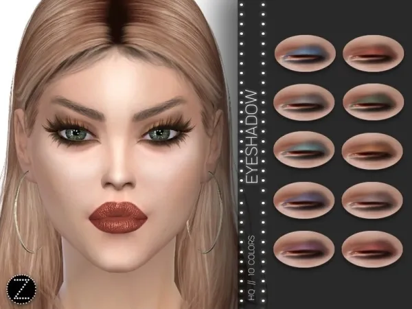 Alpha ZENX's EYESHADOW Z05 - The Sims 4 Custom Content