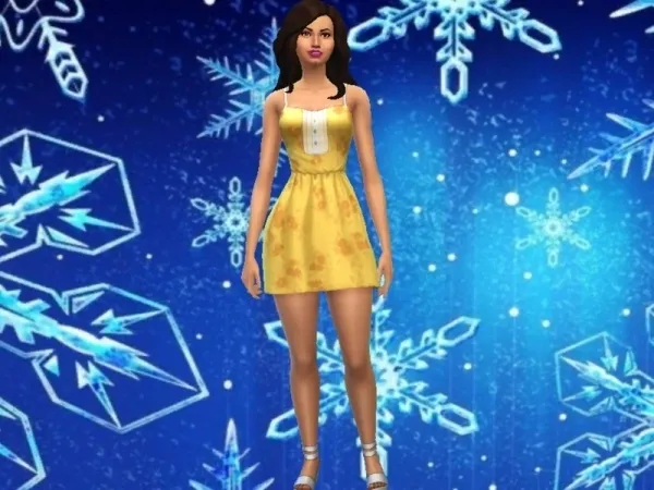 Alpha XxThickySimsxX's Christmas stars CAS Background - The Sims 4 Custom Content