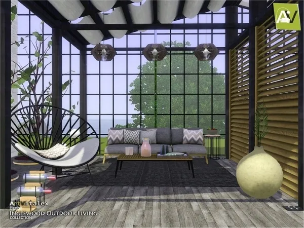 ArtVitalex's Inglewood Outdoor Living - The Sims 3 Custom Content