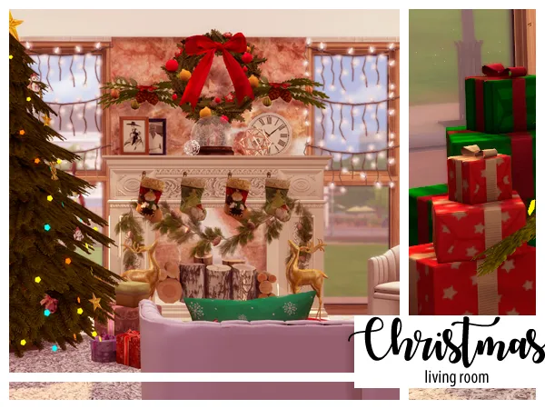 Christmas Living Room