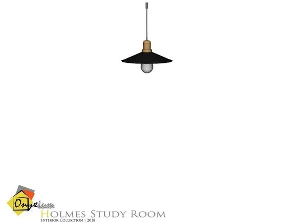 Holmes Ceiling Lamp Short - The Sims 4 Custom Content